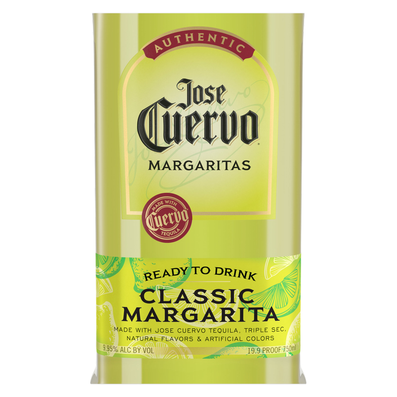 Jose Cuervo Authentic Classic Lime Margarita 750ml 9.95% ABV