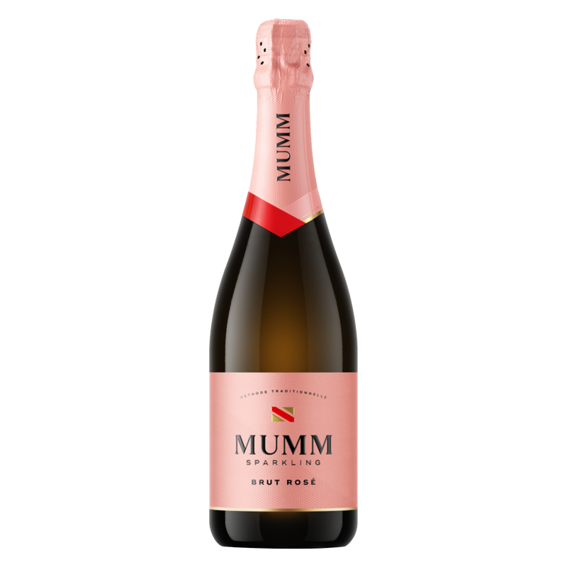 Mumm Sparkling Wine Brut Rose 750mL, 12.5% ABV
