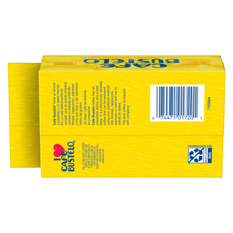 Café Bustelo Coffee Espresso, 10 Ounce Cans (Pack of 6), Packaging May Vary