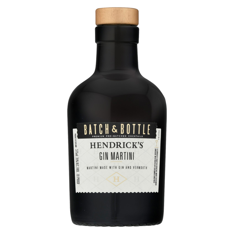 Batch & Bottle Hendrick's Gin Martini 375ml (70 Proof)