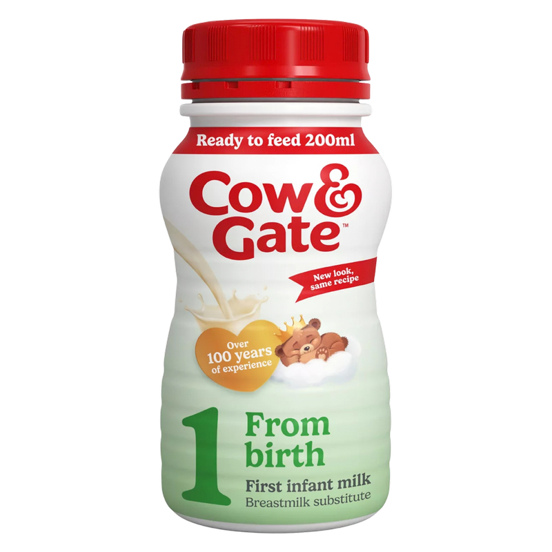 Cow & Gate 1 第一段婴儿奶粉，200ml