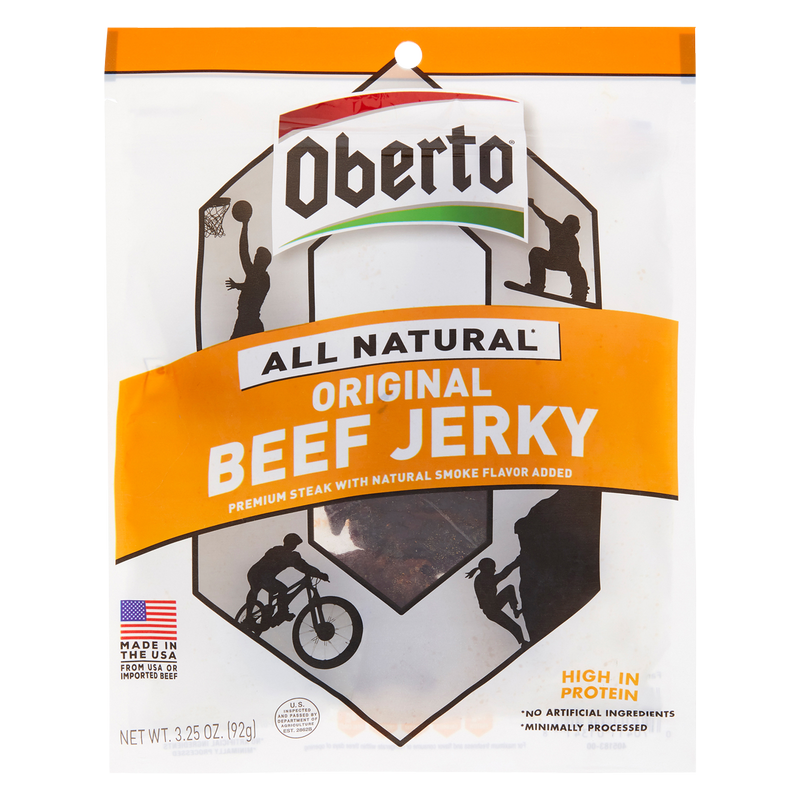 Oberto All Natural Original Beef Jerky 3.25oz