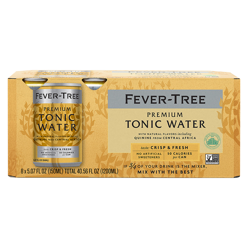Fever-Tree Refreshingly Light Tonic Water, 16.9 Fl Oz (Pack of 5)