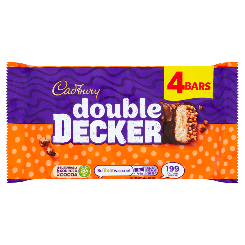 Cadbury Double Decker, 4 x 43.7g
