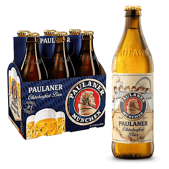 Paulaner Oktoberfest Bier 6pk 12oz Btl