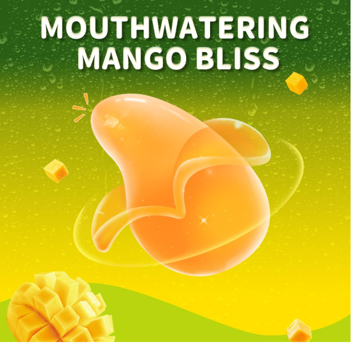 Amos Peelerz Gummy Mango, 6oz