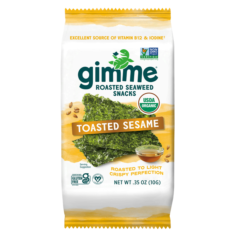 Gimme Organic Toasted Sesame Seaweed 0.35oz