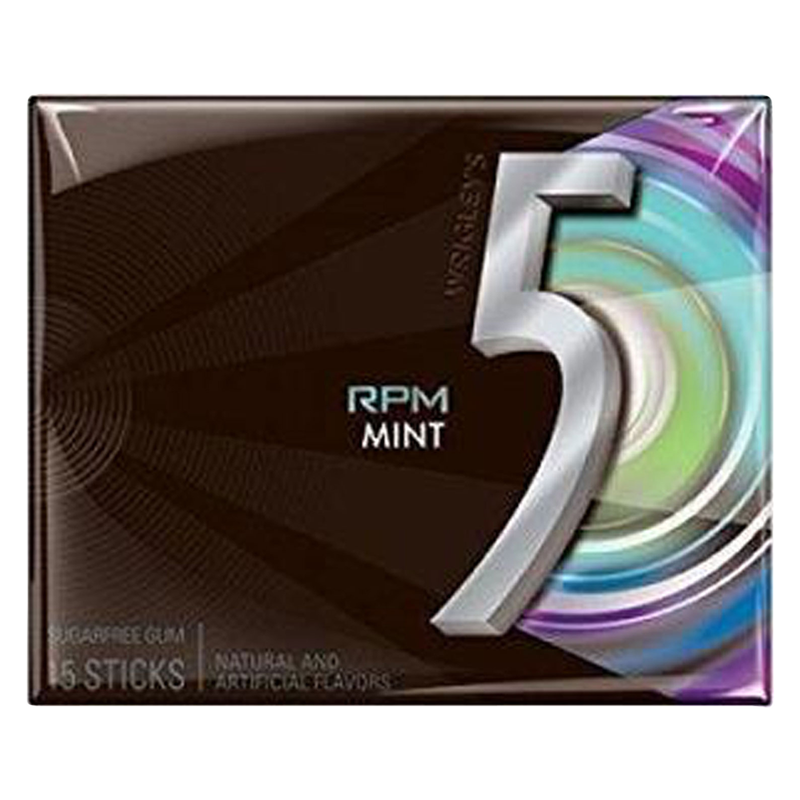 5 Gum RPM Mint 15ct