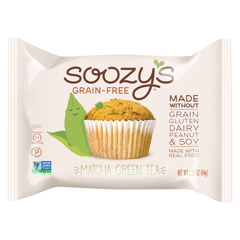Soozy's Matcha Green Tea Muffin 2.25oz