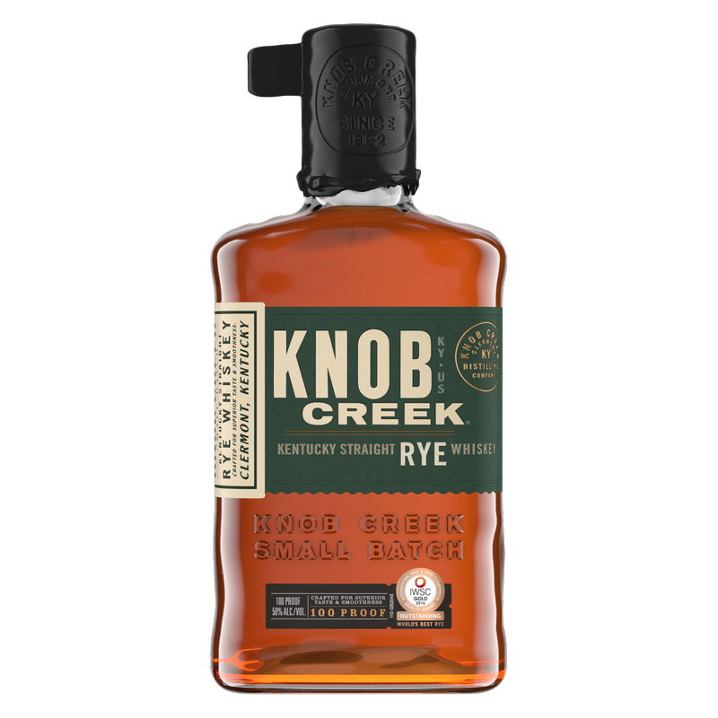 Knob Creek 100 Proof Kentucky Straight Rye Whiskey 375 ml