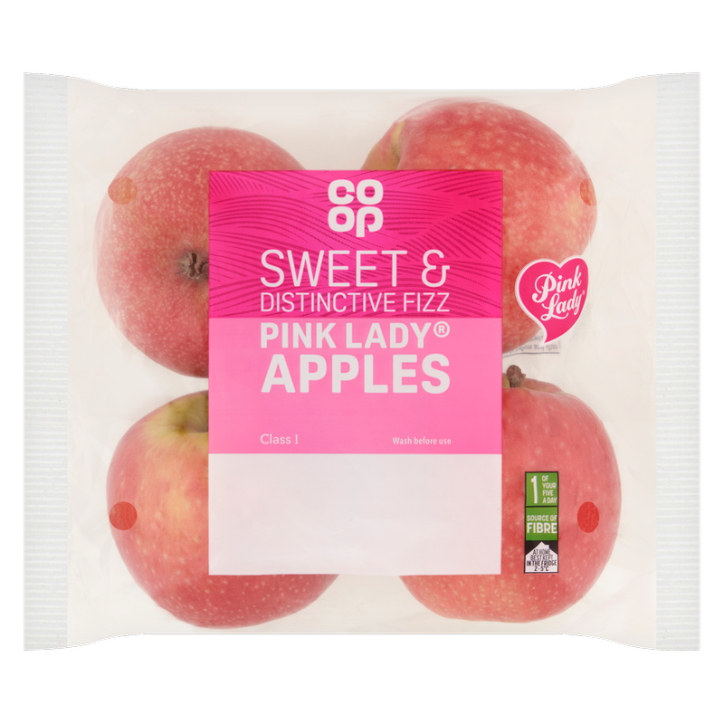 Co-op Pink Lady Apples, 4pcs