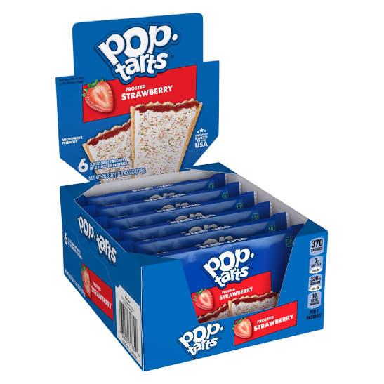 Pop-Tarts Frosted Strawberry Toaster Pastries 2ct 6 CT