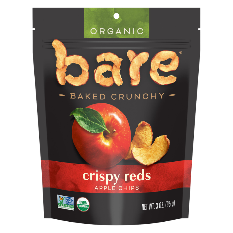 Bare Organic Apple Chips Fuji & Reds, 3 oz