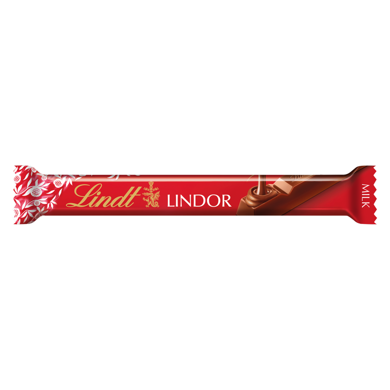Lindt Lindor Milk Chocolate Bar, 38g