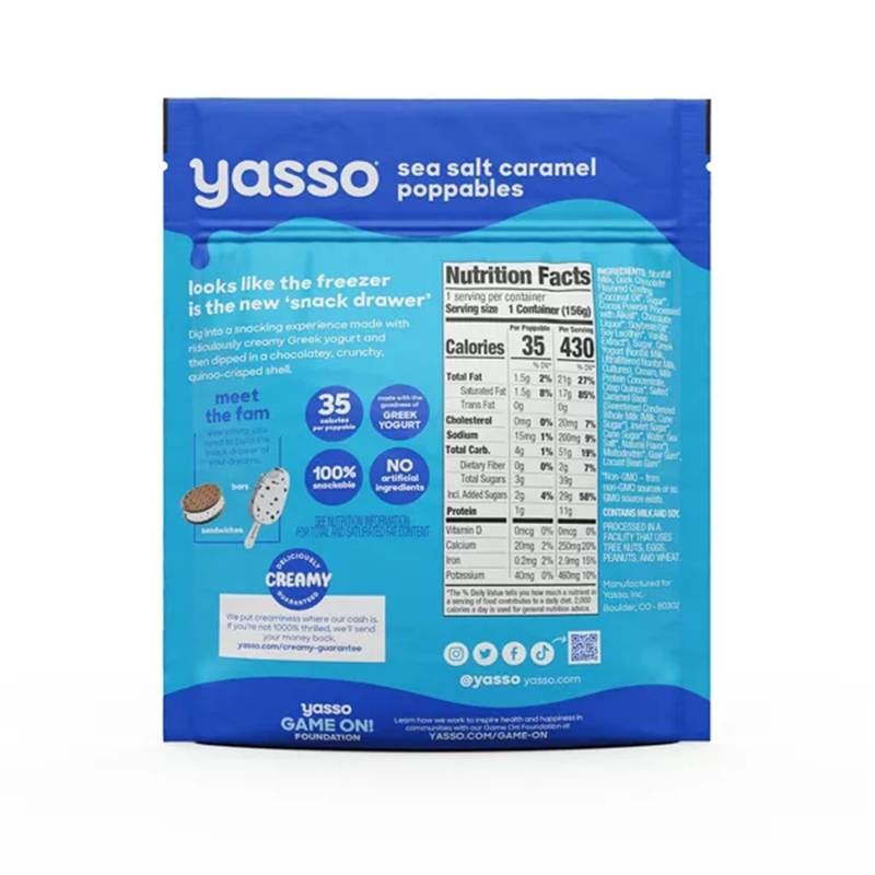 Yasso Sea Salt Caramel Poppables