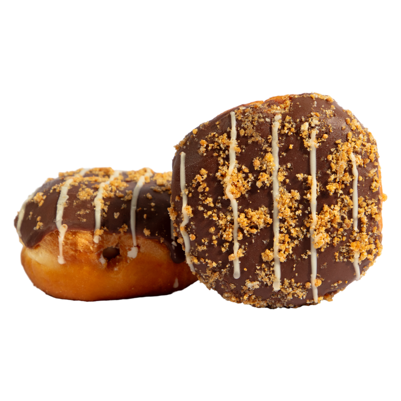 S'mores Donuts with Marshmallow Filling - 2 pack
