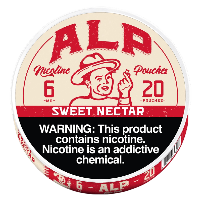 ALP Sweet Nectar Nicotine Pouches, 6mg