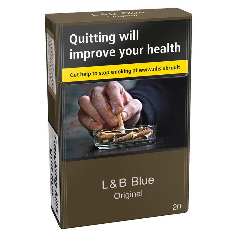 Lambert & Butler Real Blue King Size Cigarettes, 20pcs