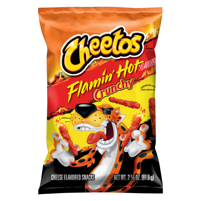 Cheetos Crunchy Flamin Hot, 2.875oz