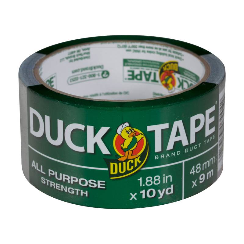 Duck 1.88 in. W X 10 Yd L Gray Duct Tape