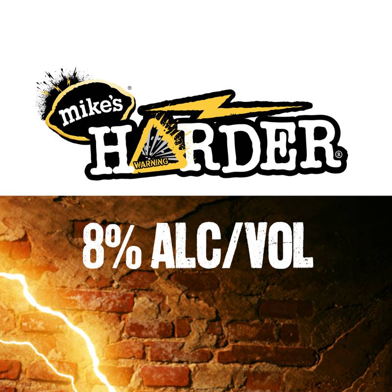 Mike's HARDER Mango, lata individual de 23.5 oz, Alc. 8.0% Vol.