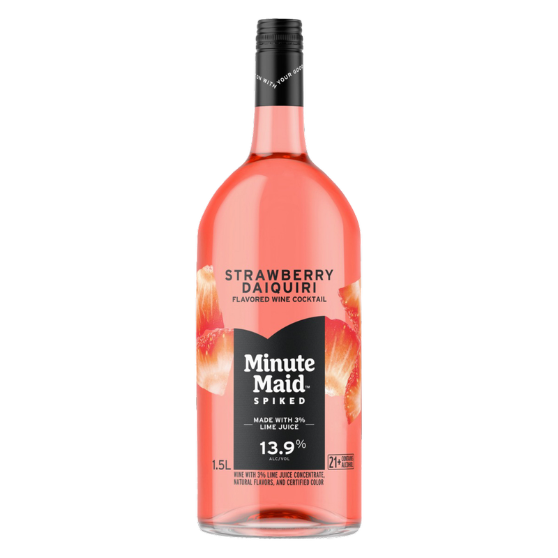 Minute Maid Spiked Flavored Wine Cocktail Strawberry Daiquiri