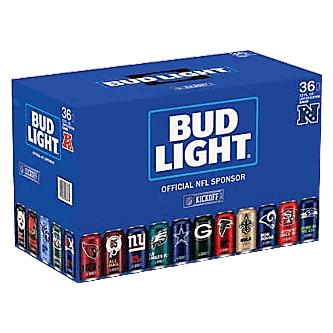 Bud Light NFL 36pk 12oz Can