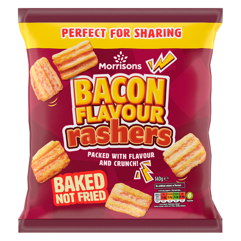 Morrisons Bacon Rashers, 140g