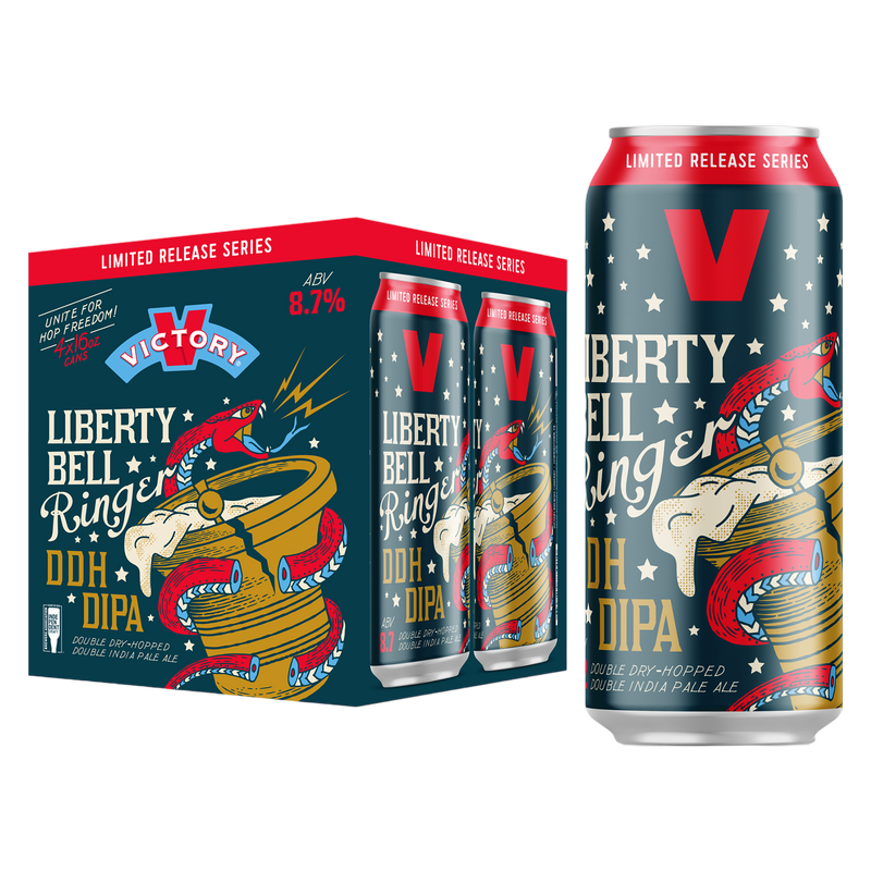 Victory Liberty Bell Ringer 4pk 16oz Can 8.7% ABV