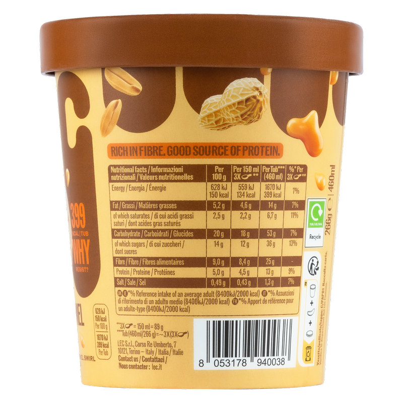 LEC Peanut Caramel Tango, 460ml