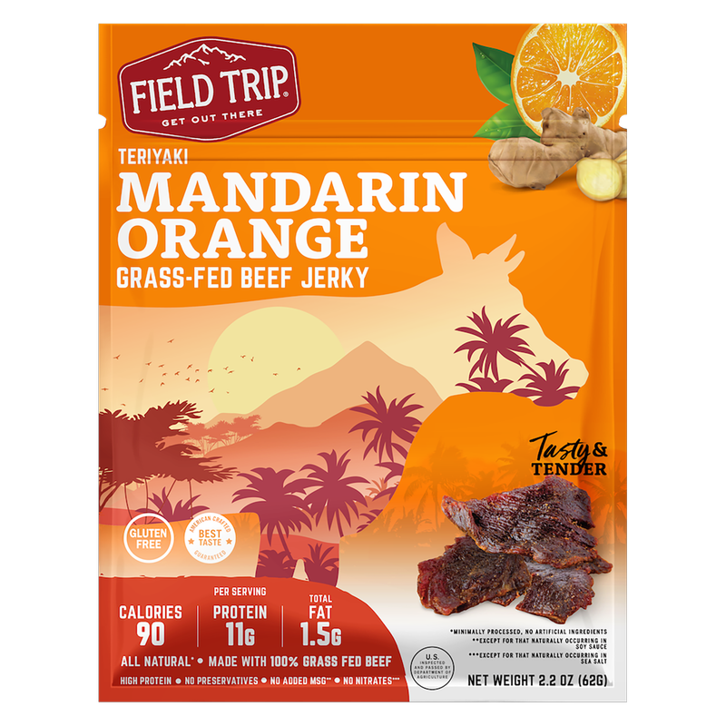 Field Trip Mandarin Orange Teriyaki Beef 2.2oz Bag