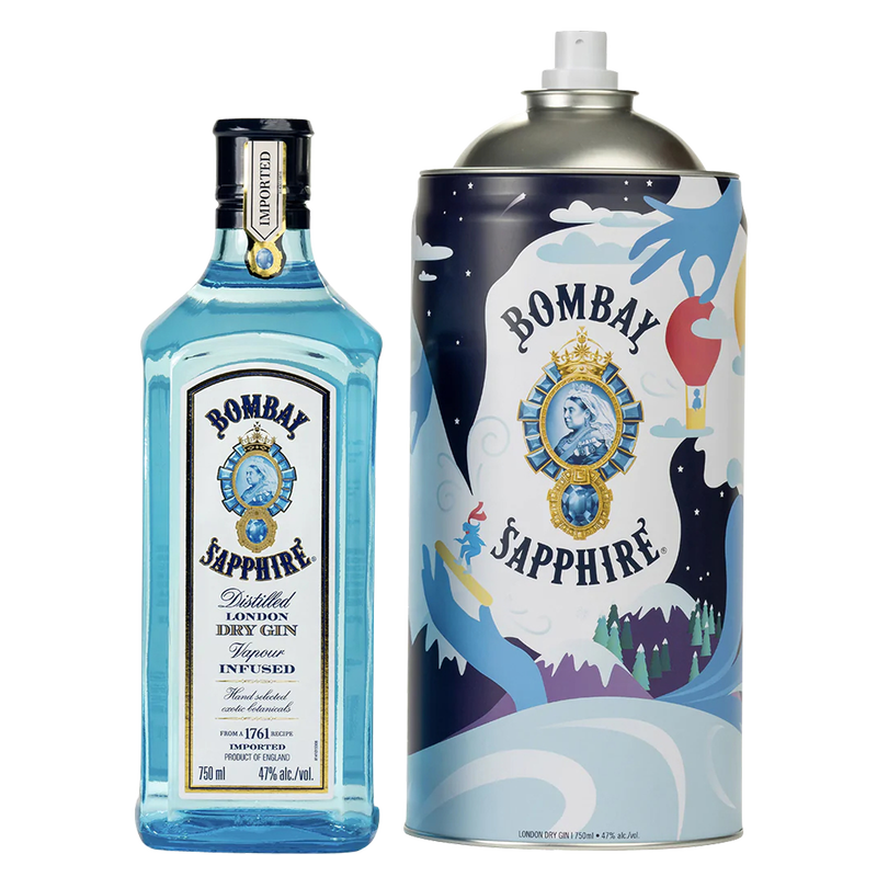 DNU Bombay Sapphire Spray Can Limited Edition 750ml
