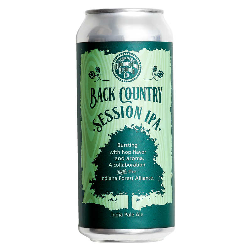 Bloomington Brewing Co. Back Country Session IPA 4pk 16oz Can 5.0% ABV