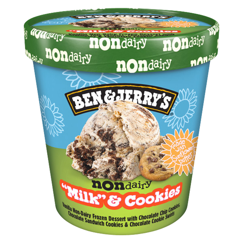 Ben & Jerry's Non-Dairy Milk & Cookies Ice Cream 16oz