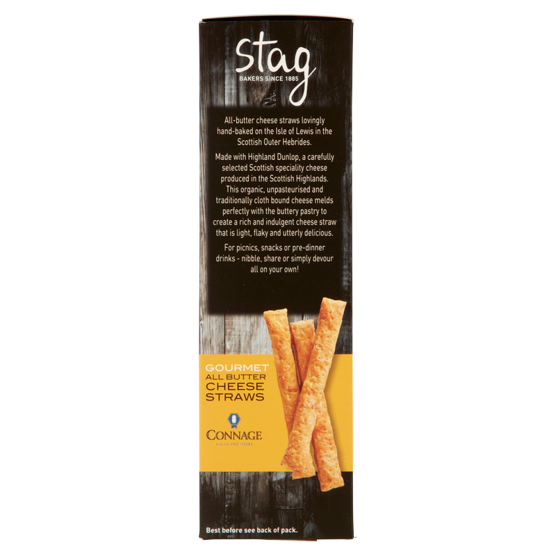 Stag Bakeries Dunlop Cheese Straws, 100g