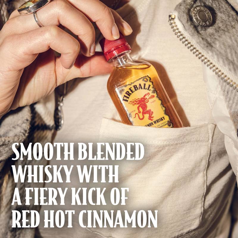 Fireball Hot Cinnamon Blended Whisky 200ml (66 Proof)