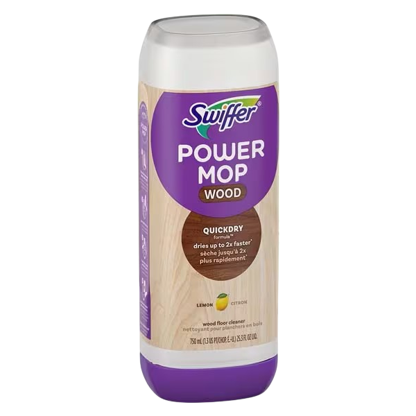 Swiffer Lemon Power Mop Wood Quick Dry Wood Floor Cleaning Solution