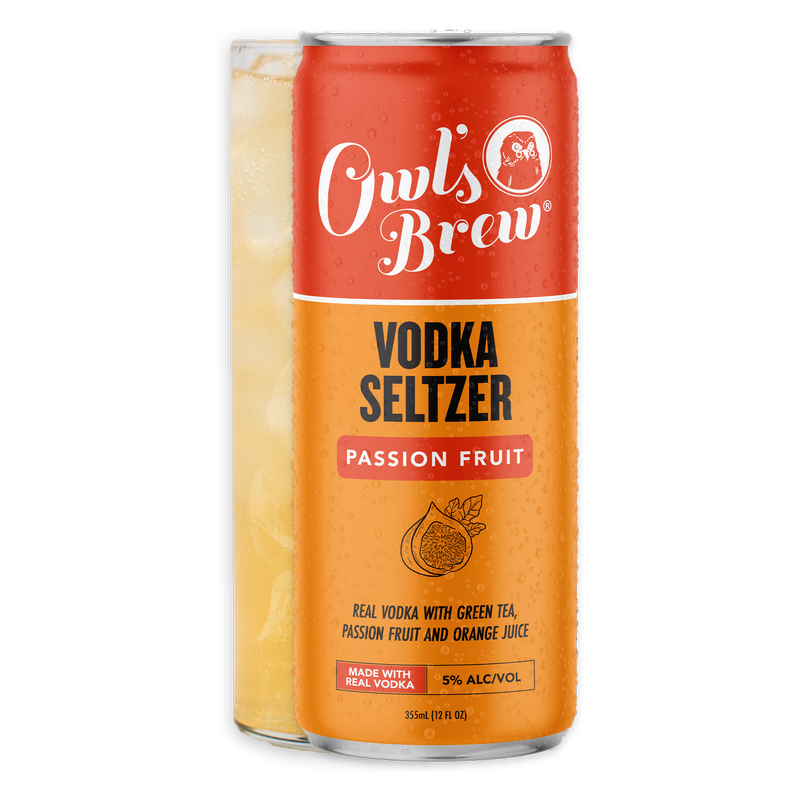 Owl's Brew Vodka Seltzer 8pk 12oz Can 5% ABV