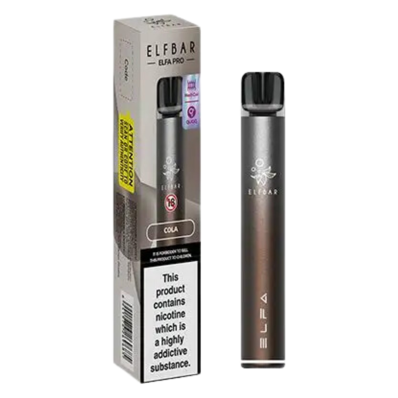 Elf Bar Elfa PRO Prefilled Pod Vape Kit Twilight Brown with Cola 20mg/ml, 2ml