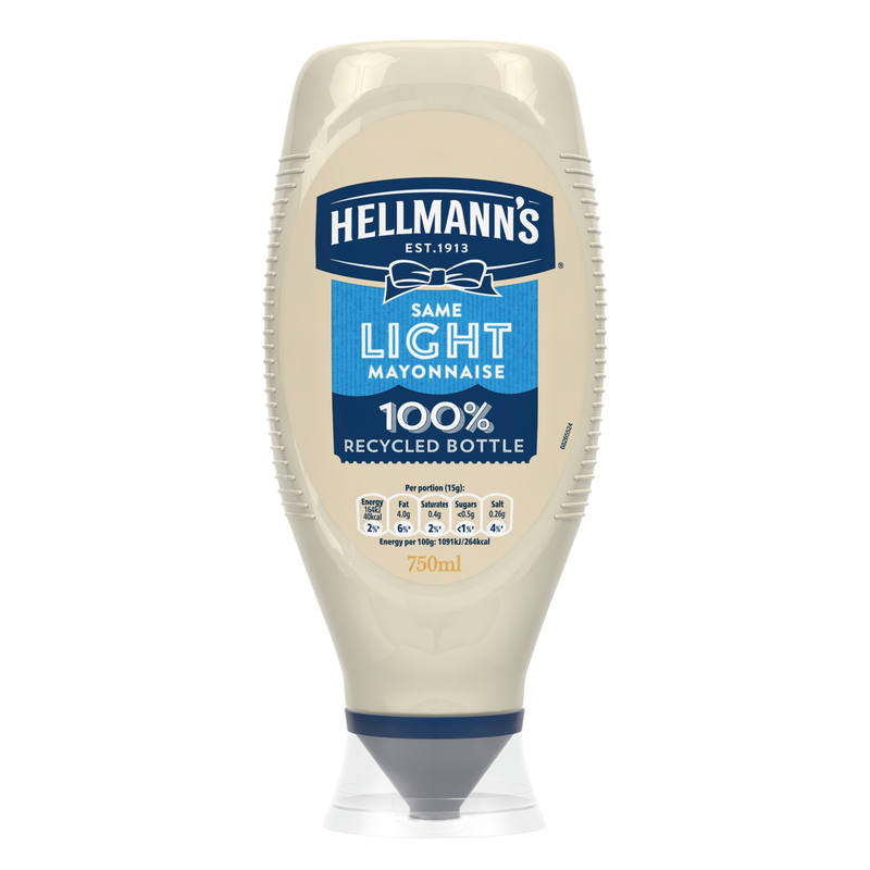 Hellmann's Light Squeezy Mayonnaise, 750ml