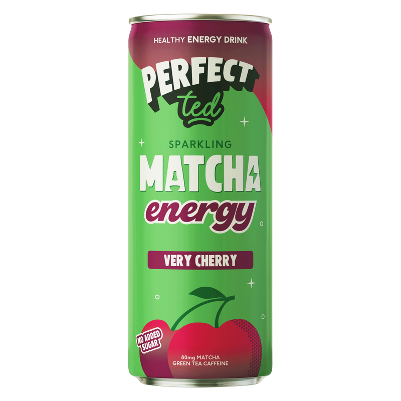 Perfect Ted Matcha Energy Very Cherry Drink, 250ml
