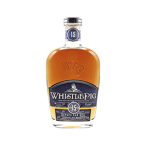 WhistlePig 15 Yr Straight Rye Whiskey 750ml