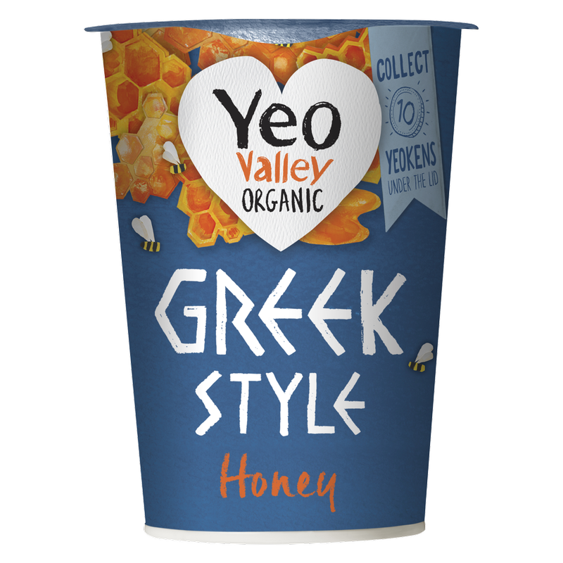 Yeo Valley Organic Greek Style Honey Yoghurt, 450g