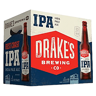Drake's Brewing IPA 12pk 12oz Btl