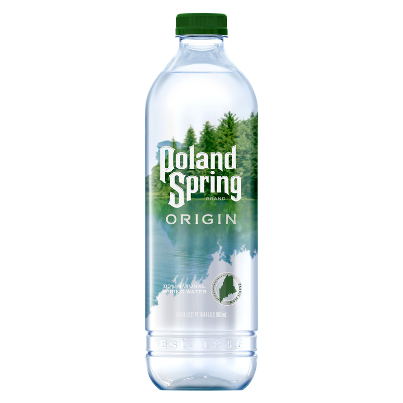 Poland Spring Origin Water 900ml Btl