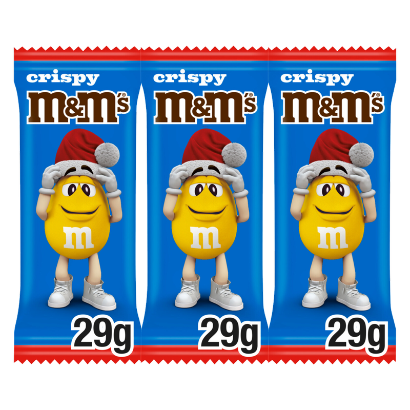 M&M Crispy Santa, 3pcs