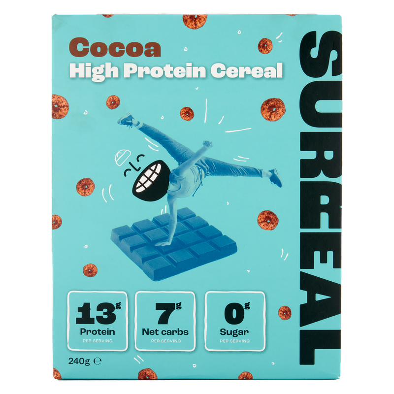 Surreal Cocoa High Protein Low Sugar Cereal, 240g