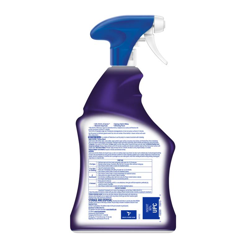 Lysol Bathroom Cleaner, Mold & Mildew Remover, 32oz