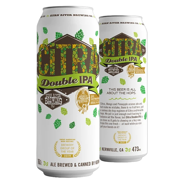 Kern River Brewing Co. Citra Double IPA 4pk 16oz Can