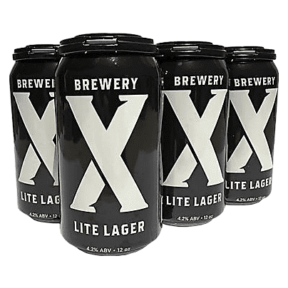 Brewery X Lite Lager 6pk 12oz Can